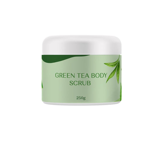 Απολεπιστικό σώματος με βιολογικό πράσινο τσάι